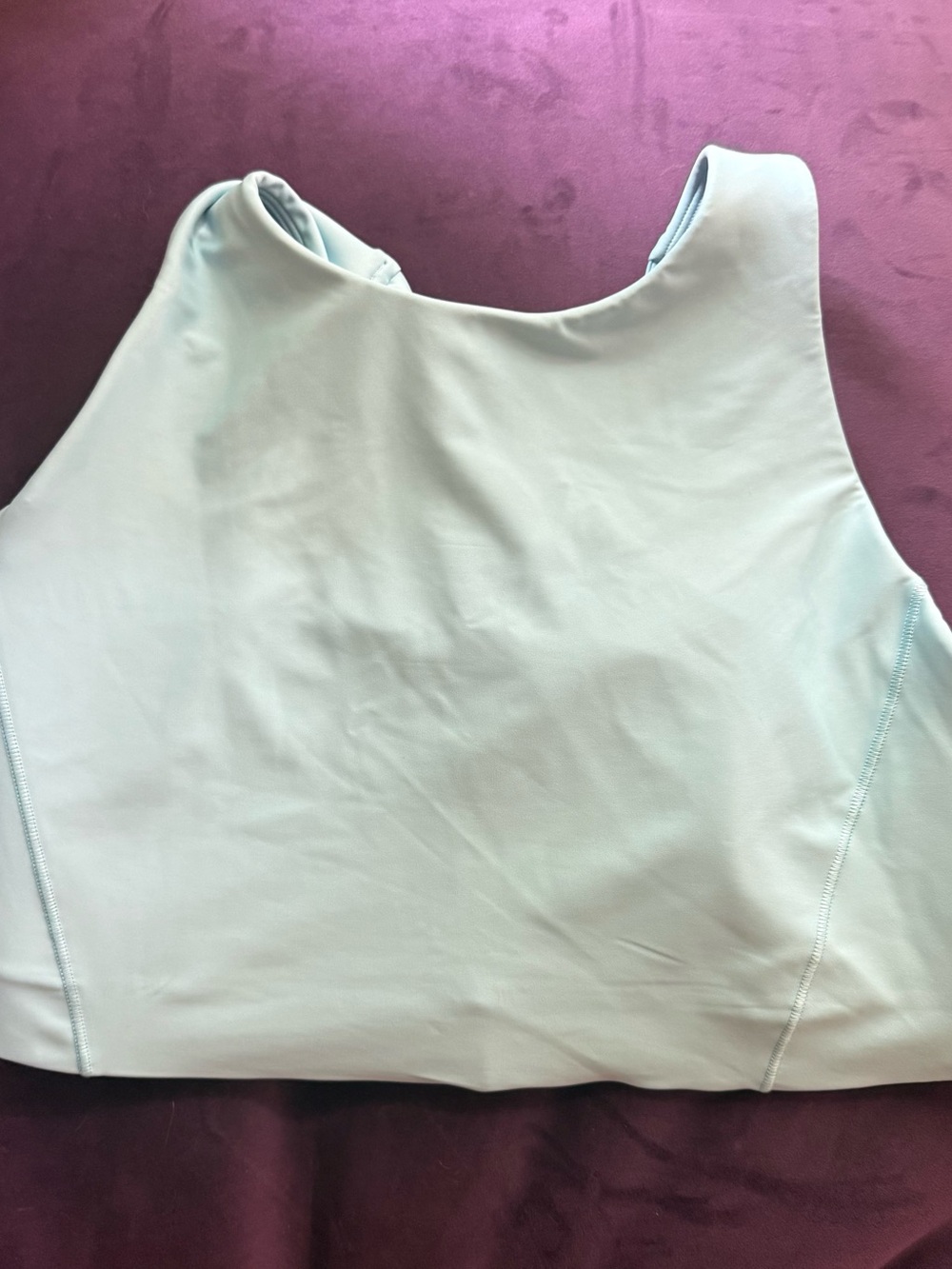 Athleta sky blue sports bra top